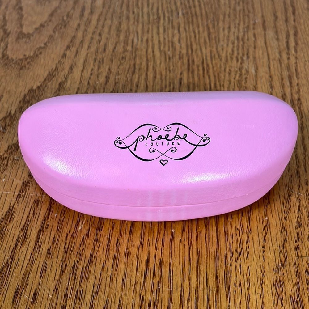 Phoebe Couture sunglasses case in Bubblegum Pink